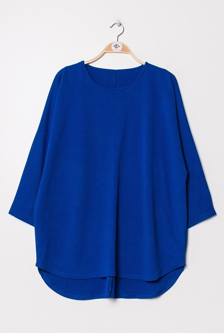 Royal blue tunic on sale sweater